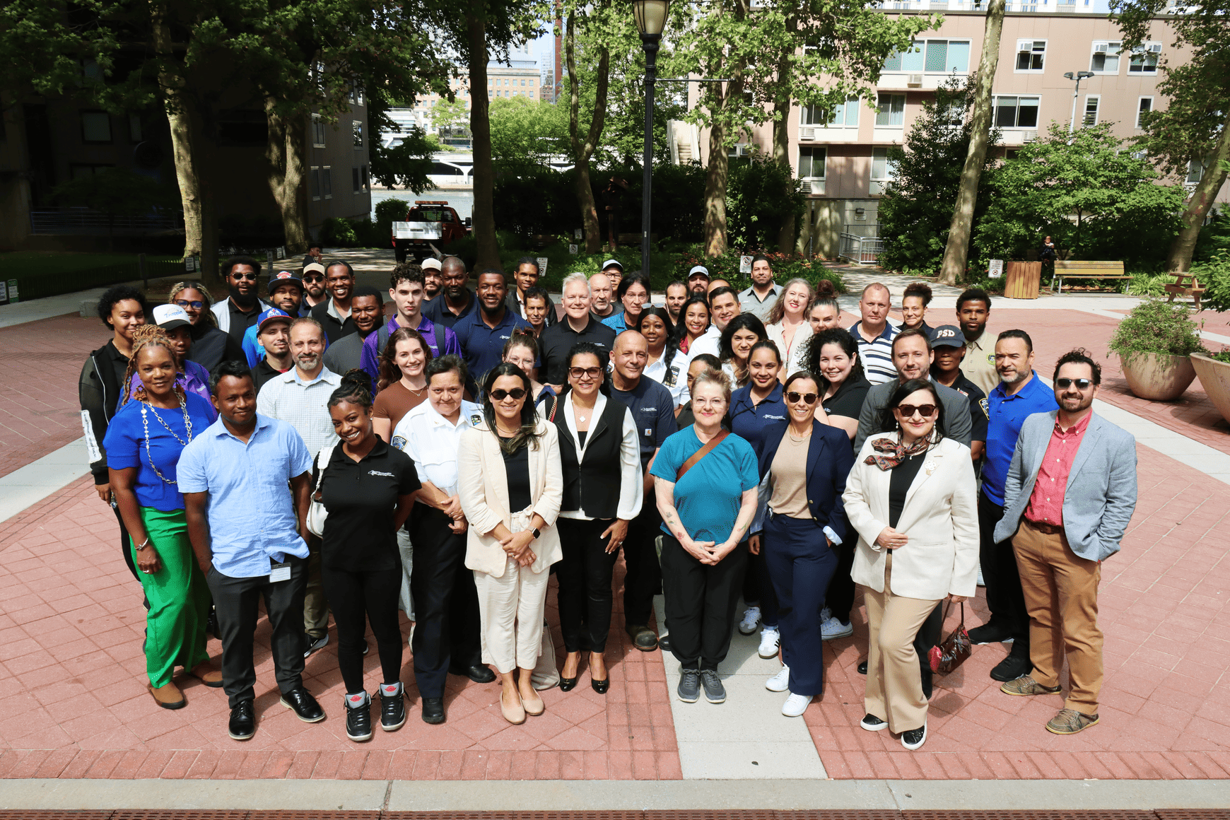 Roosevelt Island aerial view