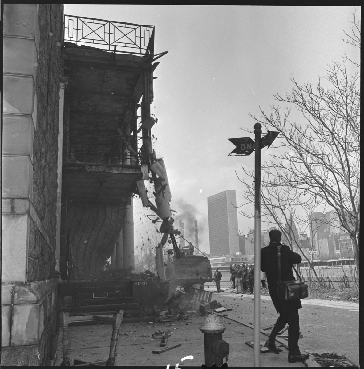 Welfare Island Demolition Ceremony, 1968