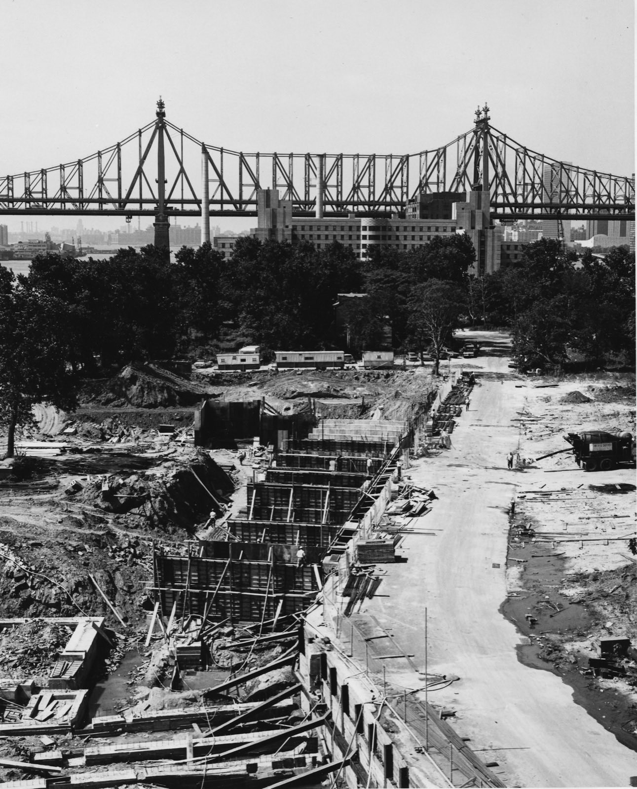 Main Street Under Construction, 1971